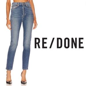 RE/DONE 90's Orginals Ultra High Rise Skinny - Western Blue - Size 26